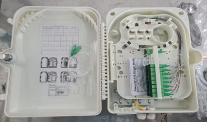 DA-FDB-24C-PA-2-X Fiber Optic Distribution Box for FTTH