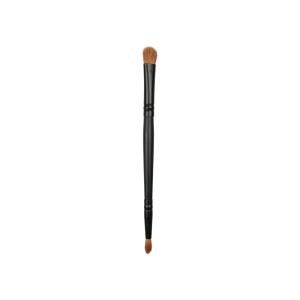China Double Ended Single Eyeshadow Brush Wooden Handle Natural Hair wholesale