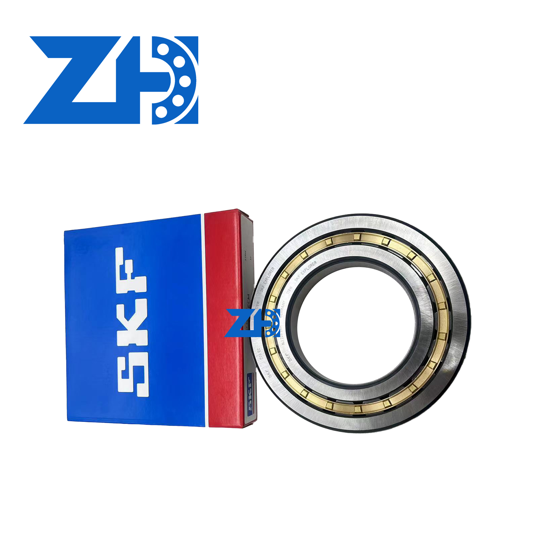 Premium NJ226ECM Imperial Cylindrical Roller Bearings For Hydraulic Pumps