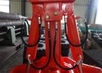 Non Rotate Clamshell Excavator Grapple Bucket For Daewoo DH280 Long Reach