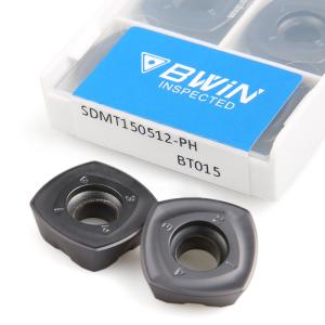 China Sdmt 120512 Carbide Inserts For Milling Roughing PVD CVD Coating wholesale