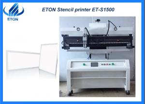 China SMT Stencil Printer for LED Lighting Panel Tube Max 1500*300mm Lighting PCB wholesale