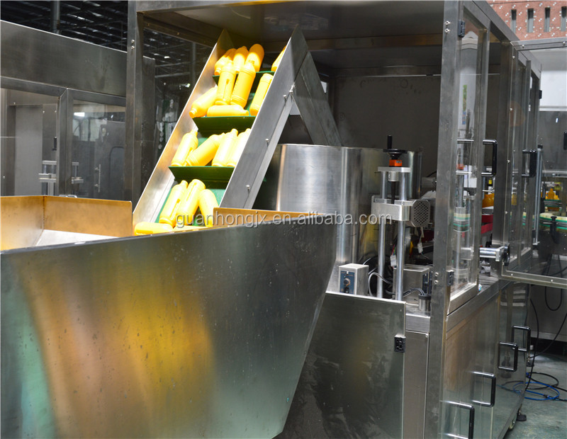 Chemical Bottle Sorter Automatic Turntable Feeding System for Flexible Manufacturing