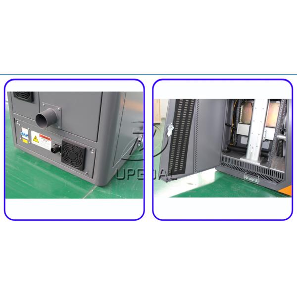 Closed Type 20W 110*1100mm Fiber Laser Marking Machine for Metal