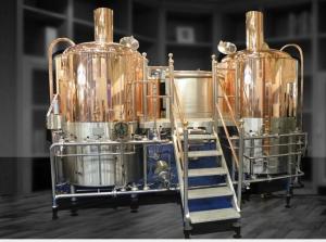 China Mini Beer Brewery Factory Manufacture Brewing Equipment/Stainless Steel Mini Beer Making Equipment with Different Capaci wholesale