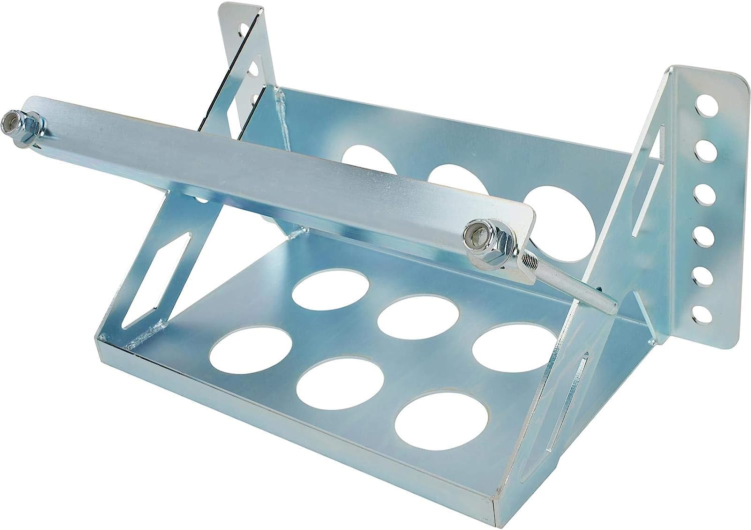 Customized Logo Print Triangle Bracket for Metal Steel Bolt Battery Mounting Box Tray