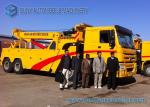 50 Ton Heavy Duty Rotator Wreckers , Euro 2 HOWO 8 X 4 Truck