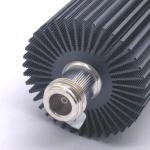 50W Coaxial Attenuator RF Attenuator DC-3800MHz Grey for Project Delivery