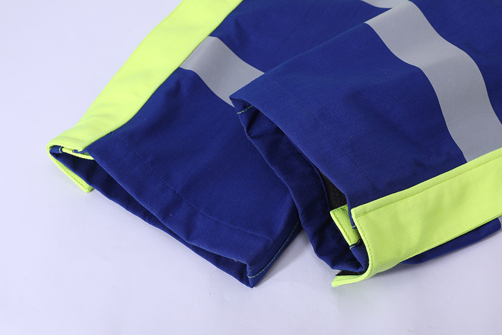Three Layer Laminated Rain Proof Flame Resistant Work Pants Resistance To Arc Flash