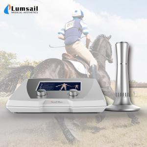 China 10mJ - 190mJ Aluminum Alloy Equine Shockwave Machine In Carton Box wholesale