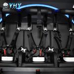 220V Game VR Simulator Patent Roller Coaster 3 Seats Virtual Reality Chair
