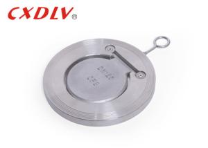 China Single Door Flap Wafer Check Valve Ultra Thin Swing Type No Slam 300lb wholesale