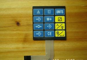 China Rigid Tactile Membrane Keyboard , PET Membrane Switch Keypad wholesale