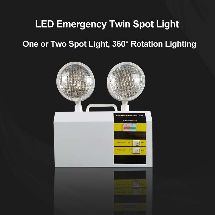 Switch Control Alloy 240V 5000k LED Twin Spot For Office Buildings