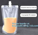 Stand-Up Liquor Bags, Drink Pouches, Concealable Alcohol Flask for Cold & Hot
