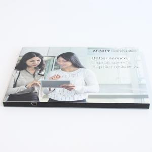 China 7 Inch IPS Advertising 1500mAh LCD Video Brochure wholesale