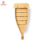 User Friendly Stocked 100cm Wooden Sushi Boat Serving Tray