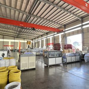 China HDPE Spiral Pipe Production Line Machinery Low Noise Plastic Pipe Manufacturing Machine wholesale