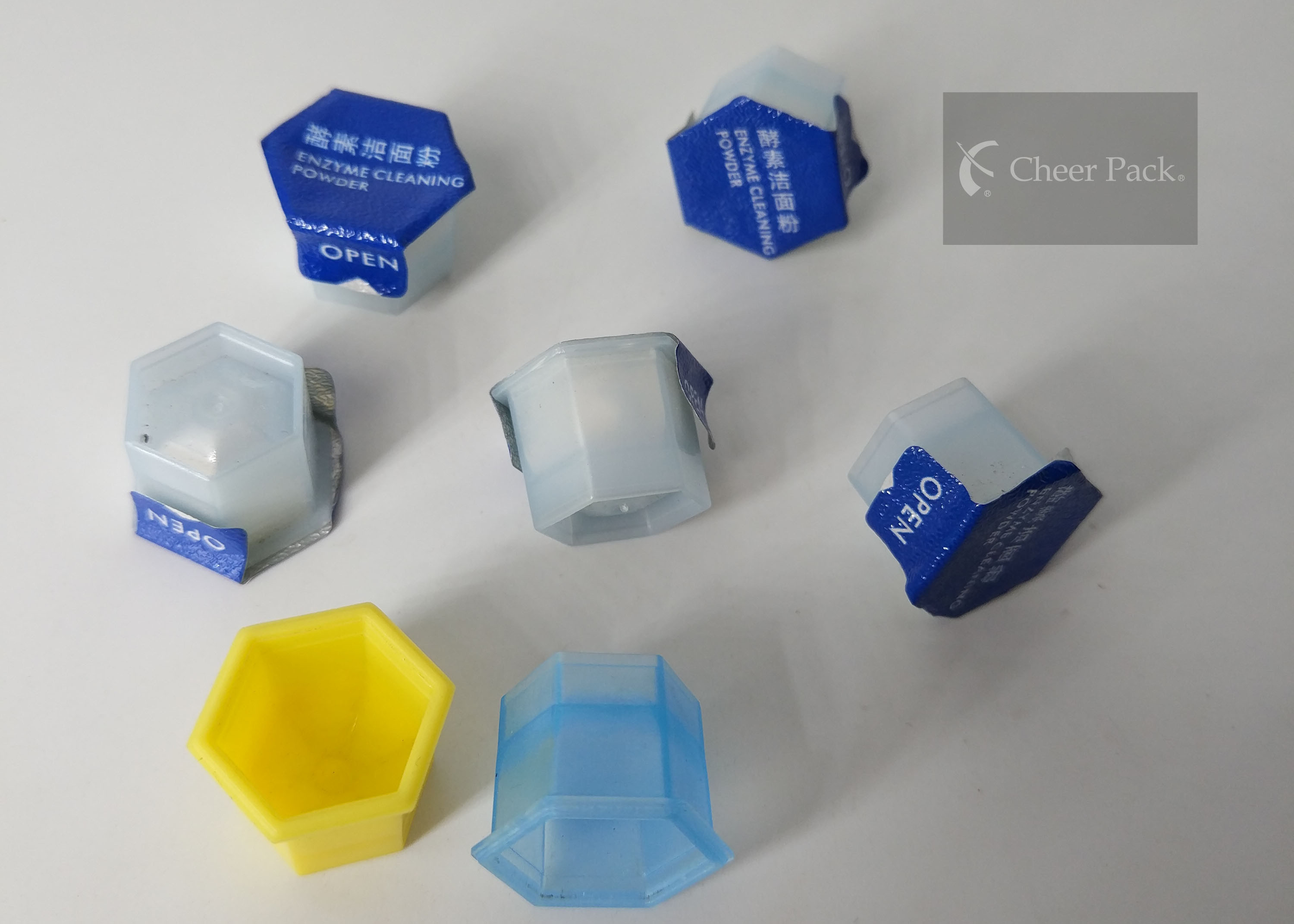 Disposable Small Capsule Recipe Pack 0.4 Gram PP Material Color Customized