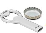 New 2GB~32 GB G USB 2.0 Metal Bottle Opener Flash Memory Stick Drive