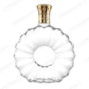 China High Grade 750ml 700ml Clear Glass Bottle For Beverage Liquor Gin Vodka Rum Wine Spirits Brandy wholesale