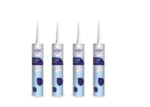 China 100% RTV Silicone Adhesive Sealant White 300ml Liquid Nails Metal To Wood wholesale