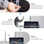 Steel Box Indoor Black Clear Satellite Hdtv Digital Amplified Hd Outdoor Ante Tv