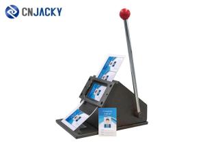 China Customized PVC ID Card Business Card Die Cutter Machine With Round Corners wholesale