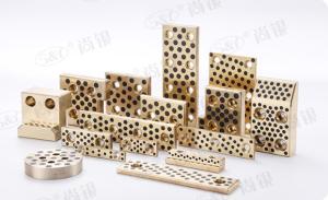 China Cube Copper Brass Graphite Lube Plate Maintenance Free Maintenance Free Plate Bearings wholesale