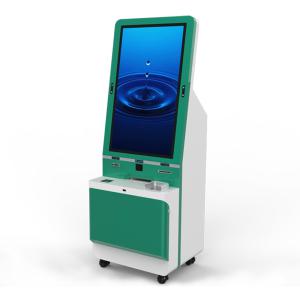 China 43 Inch Android Self Service Cash Register Ticket Vending Machine A4 Printing Kiosk wholesale
