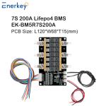 Manufacturer Supply 7S 200A Enerkey LiFePO4 BMS with NTC and Balance for Lithium