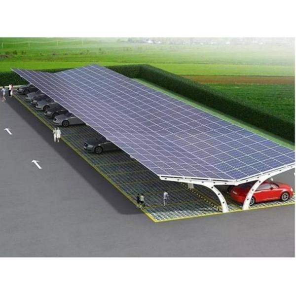 Corrosion Resistant Aluminum Solar Panel Carport Mounting Structure