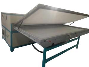 China Single worktable Pvc Door Wood Veneer Vacuum Press Machine wholesale