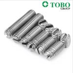 TOBO wholesale High quality Stainless Steel Slotted Set Screws DIN551