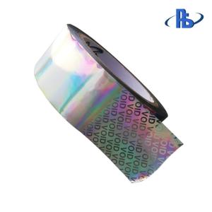 China Full Transfer Hologram Tamper Proof Seal Tape For Shipping Services wholesale