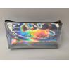 Buy cheap Laser PU Hologram Travel Cosmetic Bags , Small Makeup Pouch With Zipper from wholesalers