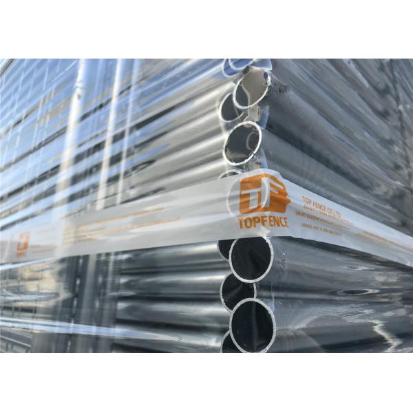 AS4687 Galvanized Welded Mesh Temporary Fence for Construction Site Outdoor Event OD40mm *1.6mm wall thick