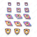 Nano-blue Coating Turning Inserts Tnmg16 Wnmg08 Cnmg12 Vnmg16 for Hard Steel CNC