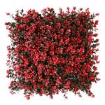 Waterproof 20mm Green Artificial Grass Walls PE PP Backdrop