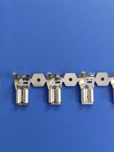 China Copper Male Wire Connectors Terminals , Motors Round Crimp Terminal wholesale