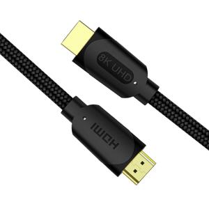 China Nylon Braided Premium HDMI Cable Gold Connectors CL3 Rated For Laptop Super Fast wholesale