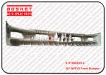 Npr75 4hk1 Isuzu Body Parts 8974068204 White Front Bumper Asm , Truck Parts And