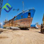 Marine Ship Launching Moving Rubber Airbag For shipyard