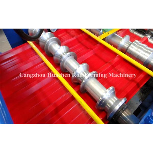Metal Roofing Sheet Glazed Tile Roll Forming Machine 19 Rows