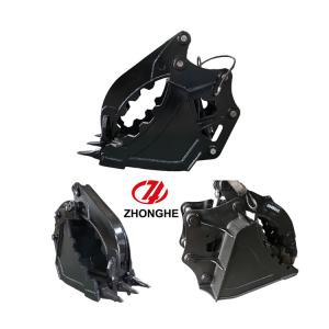 China High-Strength Steel Excavator Thumb Bucket | Durable and Wear-Resistant | PC120 ZX130 SH150 wholesale