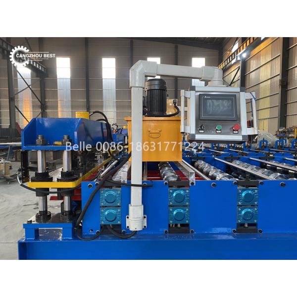 TR6 Metal Roofing Sheet Roll Forming Machine Controlled By PLC