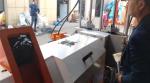 Roto Moulding Plastic Recycling Pelletizing Machine Leftover Material