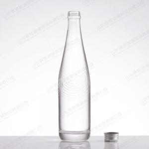 China Customize Borosilicate Glass Water Bottle with Time Stamp and Stainless Steel Lid 32 oz wholesale