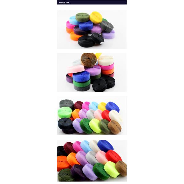 Eco-friendly Nylon Polyester adhesive hook and loop 100m