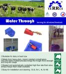 LLDPE 4L Cow Drinking Bowl Livestock Auto Waterer Impact Resistant